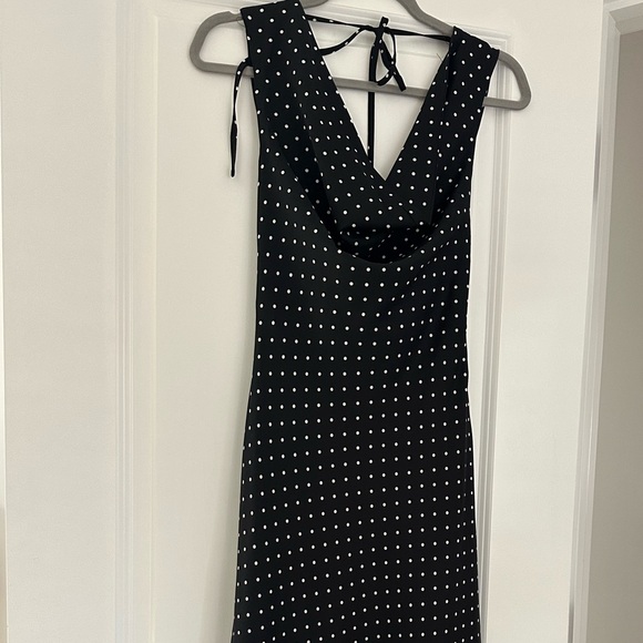 Role Model Maxi Dress - Black Polka Dot Peppermayo - Picture 2 of 8